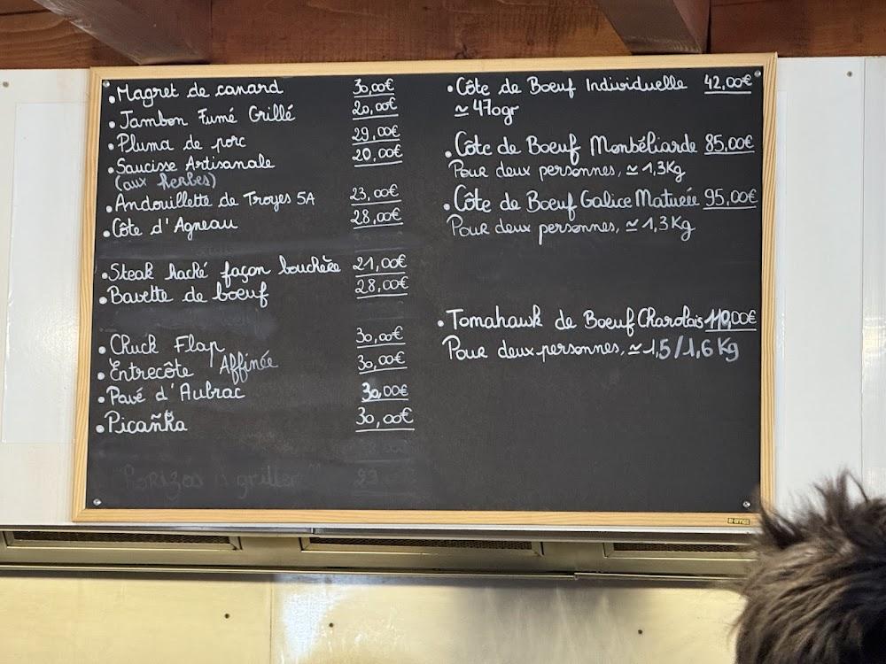 Restaurant d’altitude le Valbelle - Menu Image 1